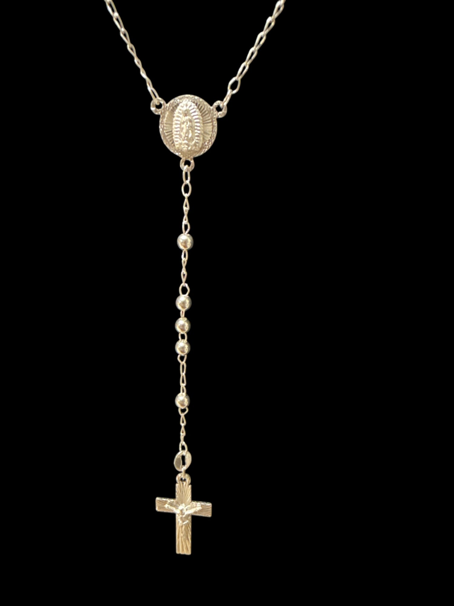 Religious pendants and necklace combo